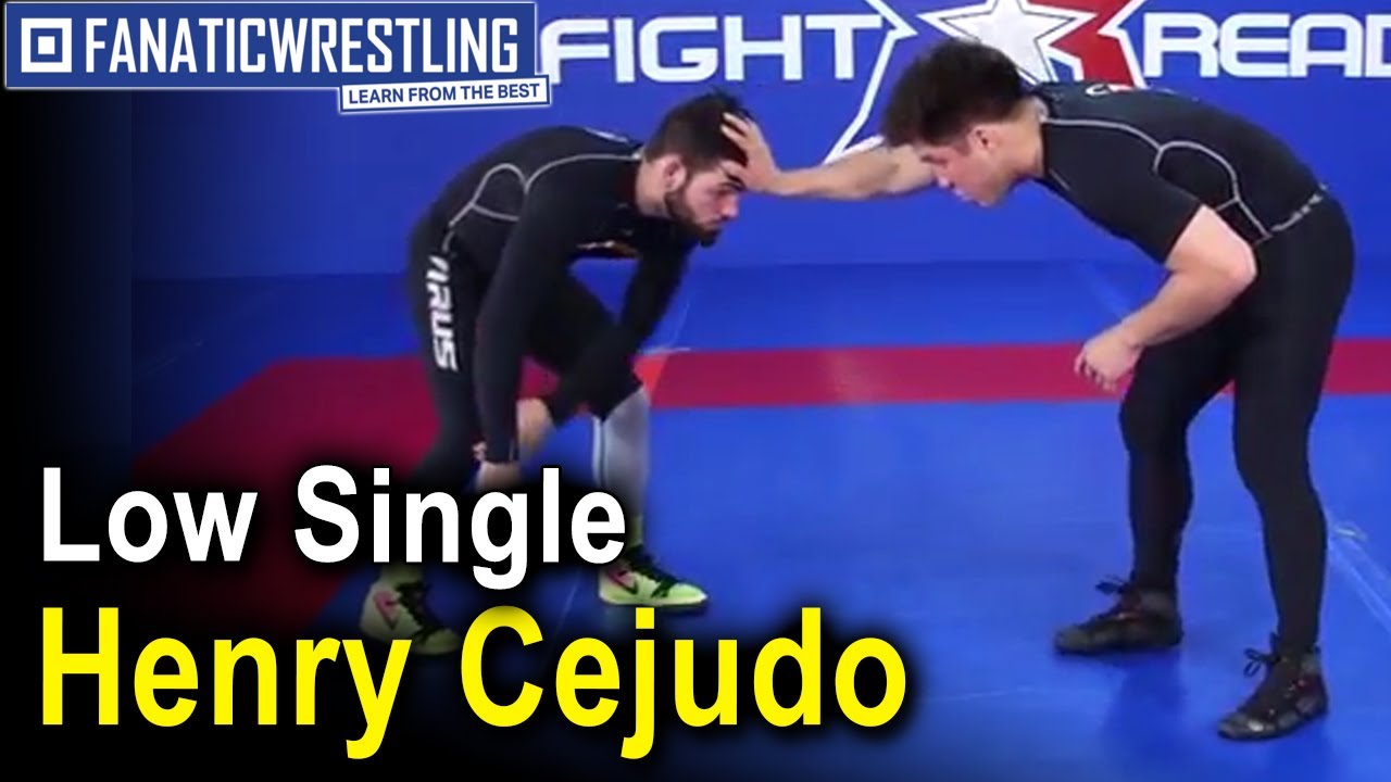 Henry Cejudo Wrestling Techniques - Low Single