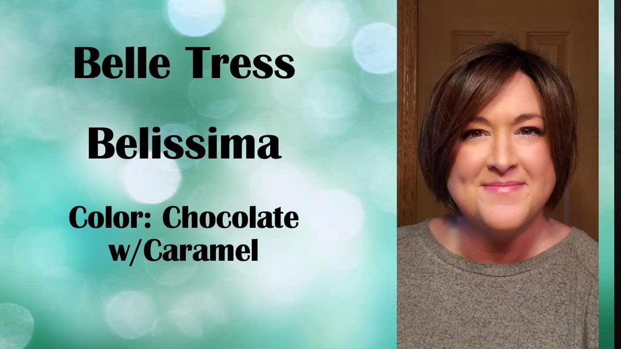 Belle Tress Bellissima in the color Chocolate with Caramel - I absolutely LOVE this wig!!