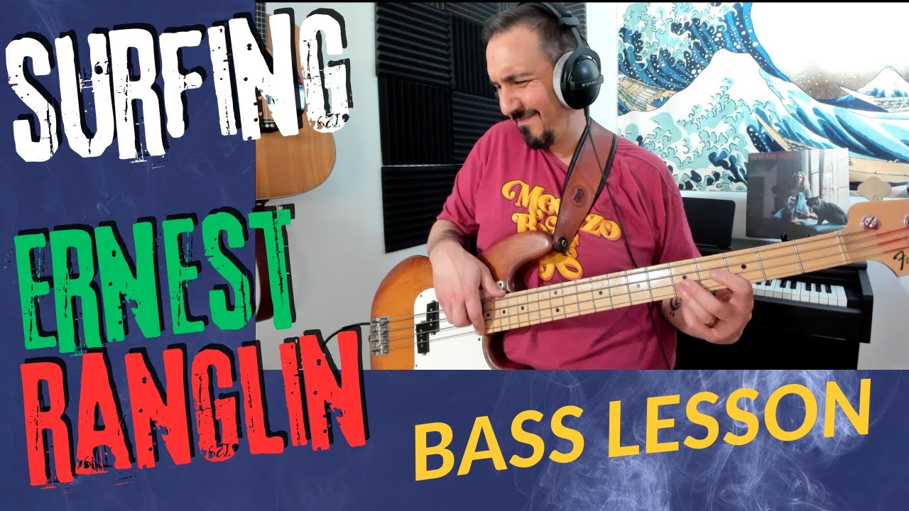 Ernest Ranglin- Surfing - Bass Cover and Bass Lesson - How to Play Surfing by Ernest Ranglin