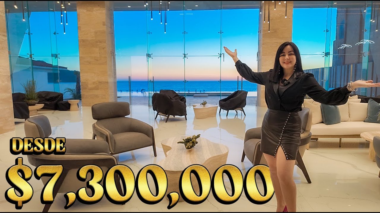 🌊 IMPRESIONANTES Condos con Lobby Frente al Mar en MAZATLÁN 🏝️