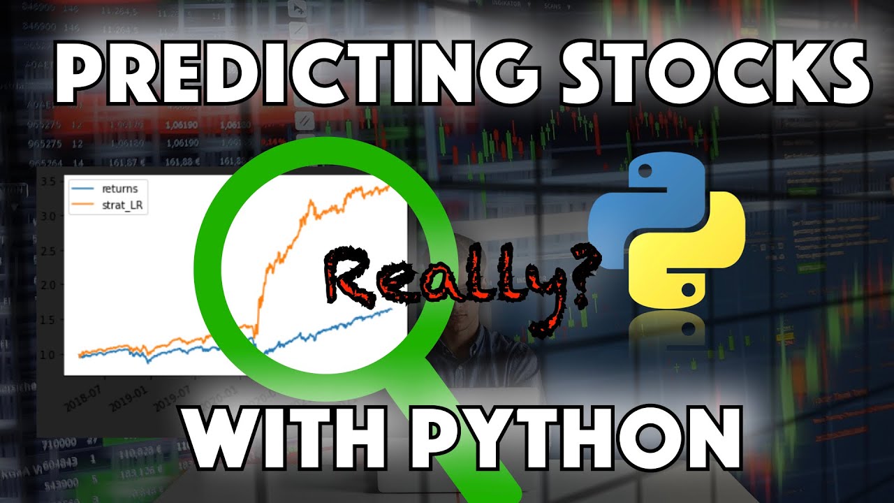 Прогнозирование цен акций с помощью Python и машинного обучения — линейная регрессия