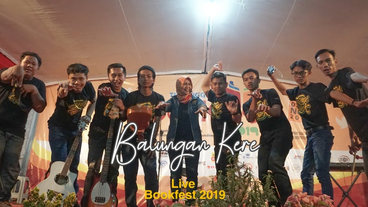 BALUNGAN KERE Akustik  - Live Bookfest (Tangi Gasek)