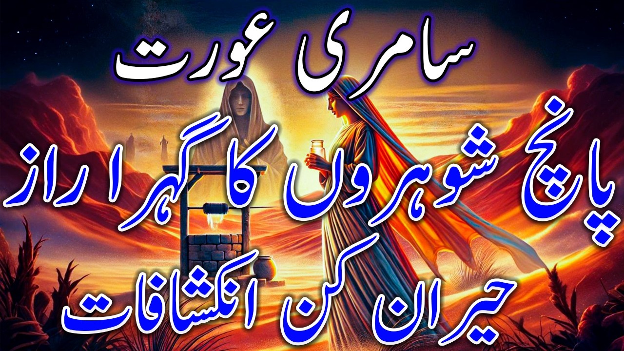 The Samaritan woman  سامری عورت  | پانچ شوہروں کا گہرا راز | حیران کن انکشافات  #pastornajam