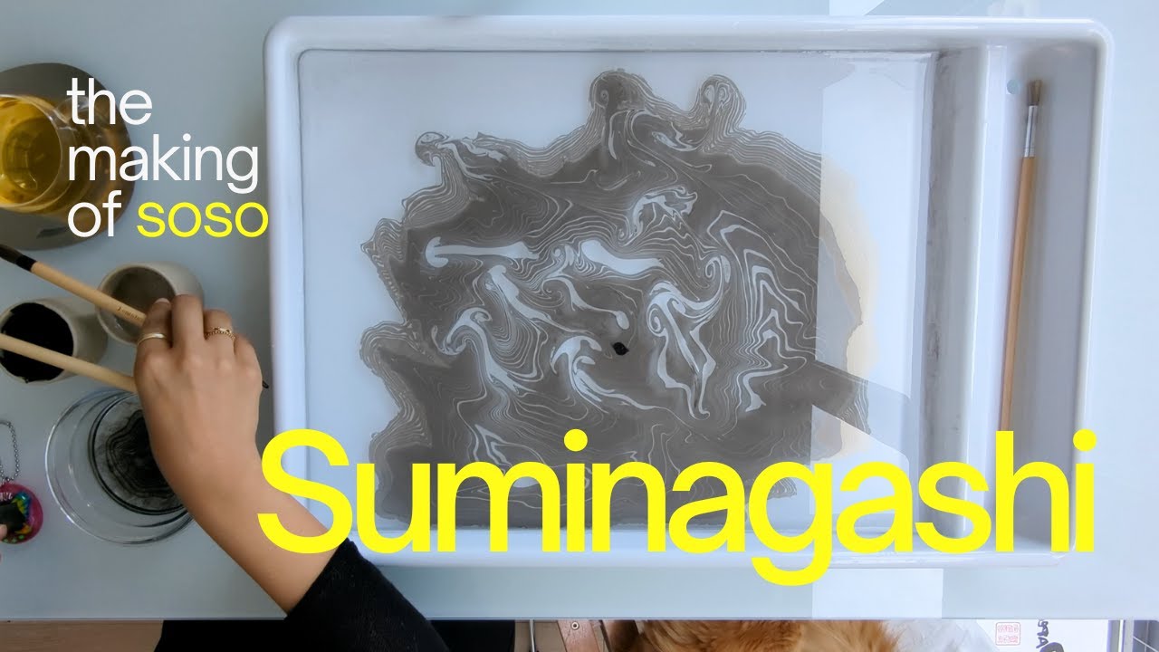 Suminagashi | The making of soso