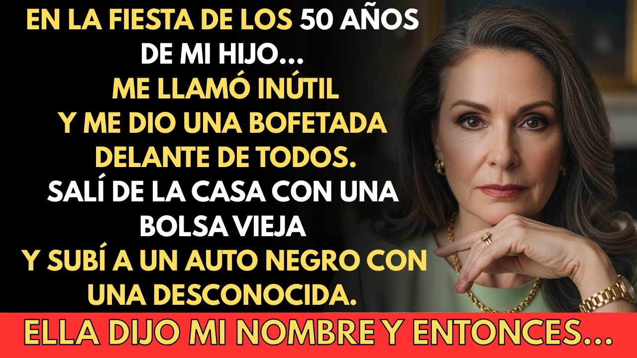Mi Hijo Me Dio Una Bofetada Frente a 40 Personas… Pero No Sabía Quién Era Yo Realmente...