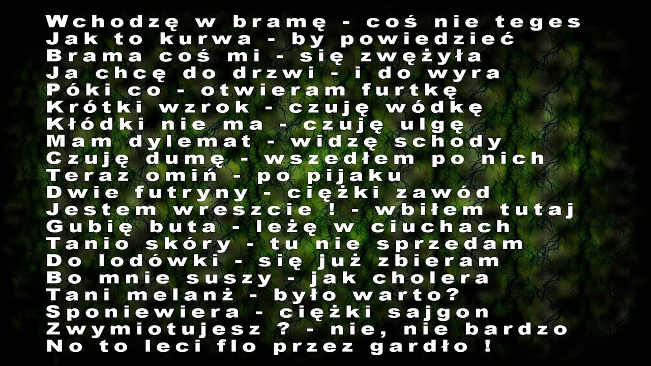 Cudi - Gumowe Floo! (prod. Aro 13.09) 2012 HD