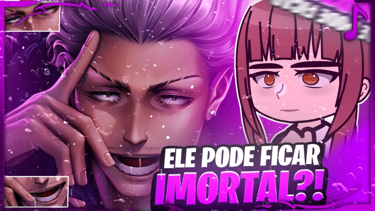 ♾️🍀 Chainsaw Man React ♪ Feiticeiro Imortal ♪ ( Hakari ) | AniRap | ( Jujutsu Kaisen )
