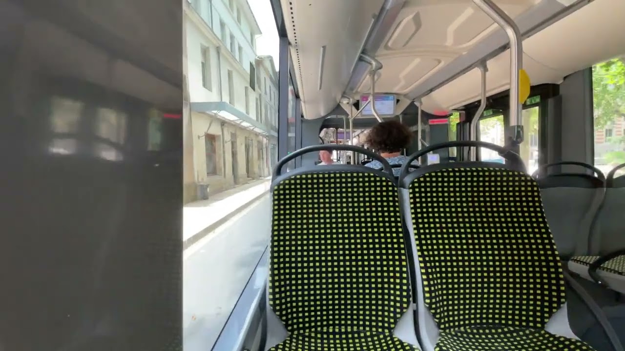 TBM Iveco Urbanway 18 CNG cursor 9 entre Sainte Croix et Gare Saint Jean