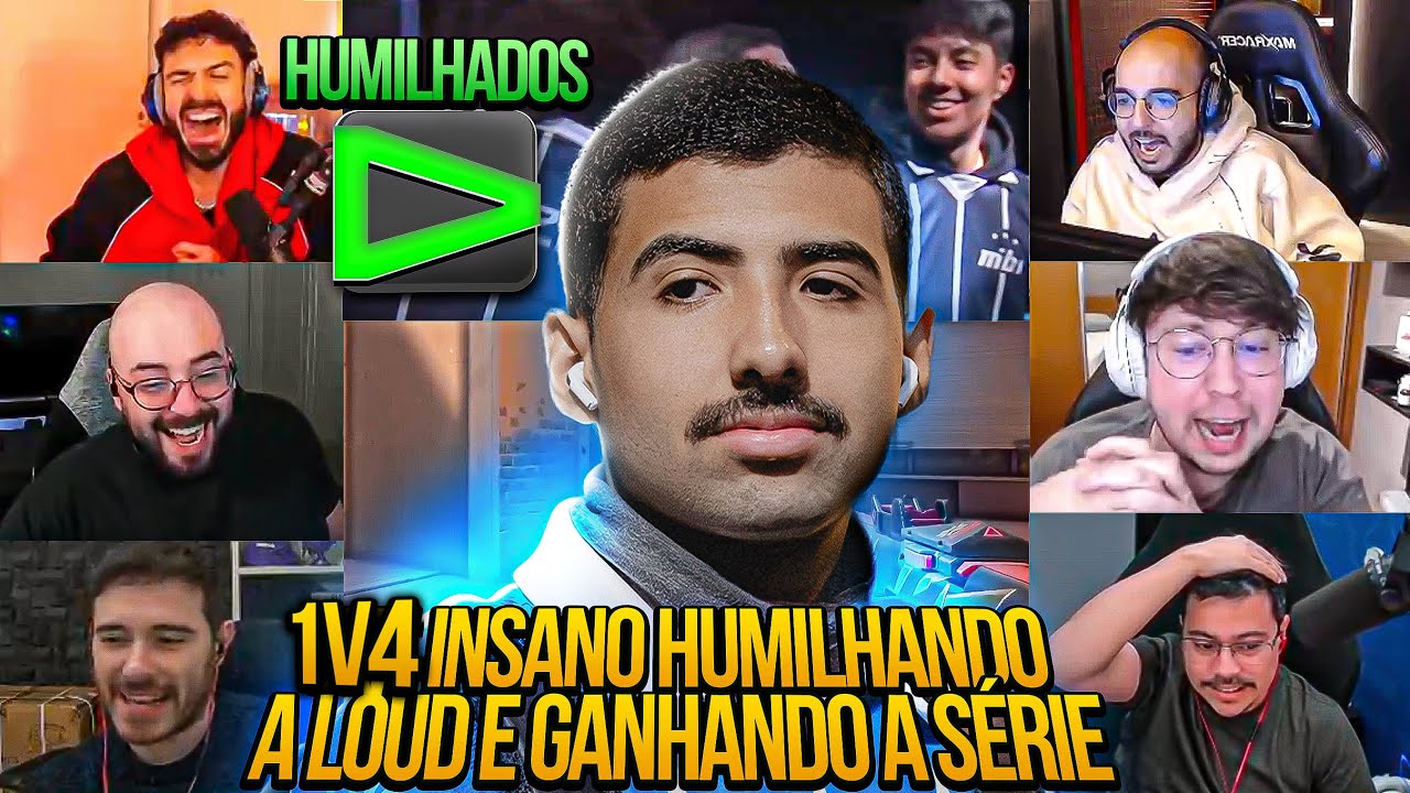 REAÇÃO DO MUNDO AO CORTEZIA HUMILHANDO A LOUD VENCENDO UM CLUTCH INSANO!