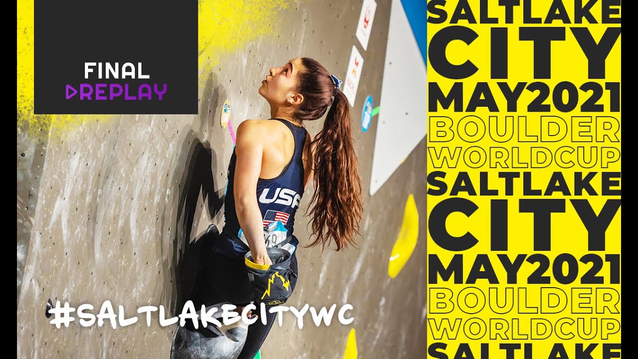 IFSC World Cup Salt Lake City 2021 || Boulder finals