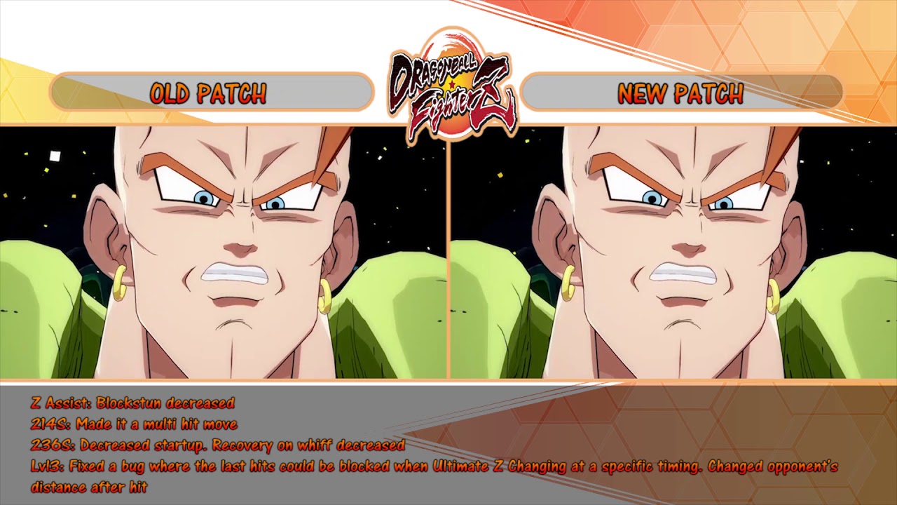 DBFZ BEST RESUME OF THE BALANCE PATCH. [ver 1.12 VS ver 1.13]