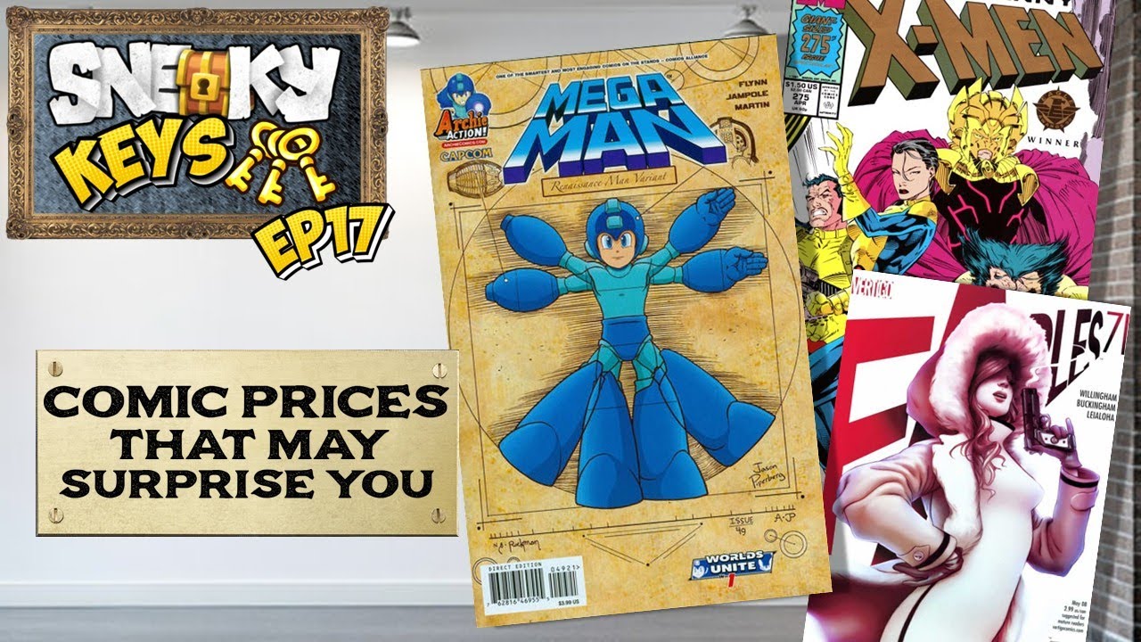 Цены на комиксы, которые могут вас удивить 🗝️ Mega Man, James Jean и другие 🗝️ Sneaky Keys, эпизо...