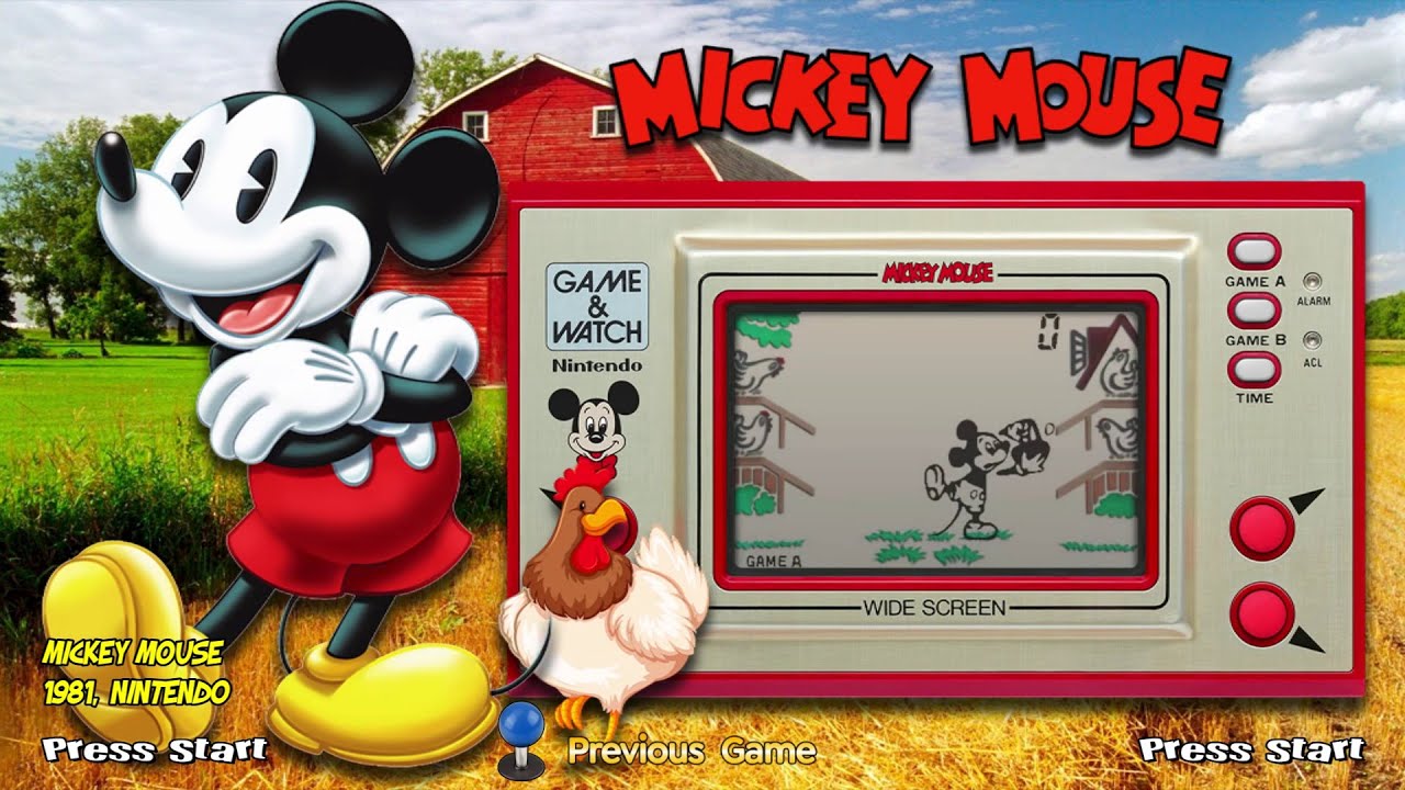 Hyperspin Attraction - Nintendo Game & Watch [16:9] Themes Video - Download