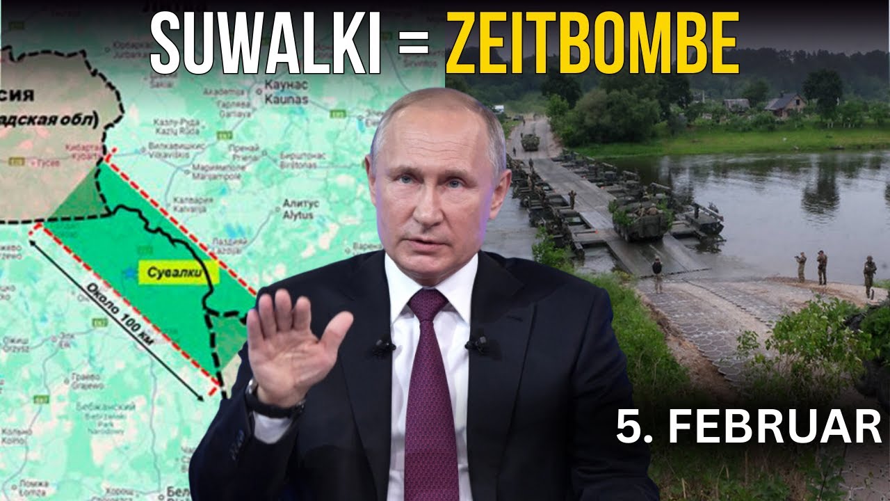 STEHT EUROPA VOR DEM ABGRUND? DAS GEHEIME RISIKO AM SUWALKI-KORRIDOR, DAS KEINER SIEHT!