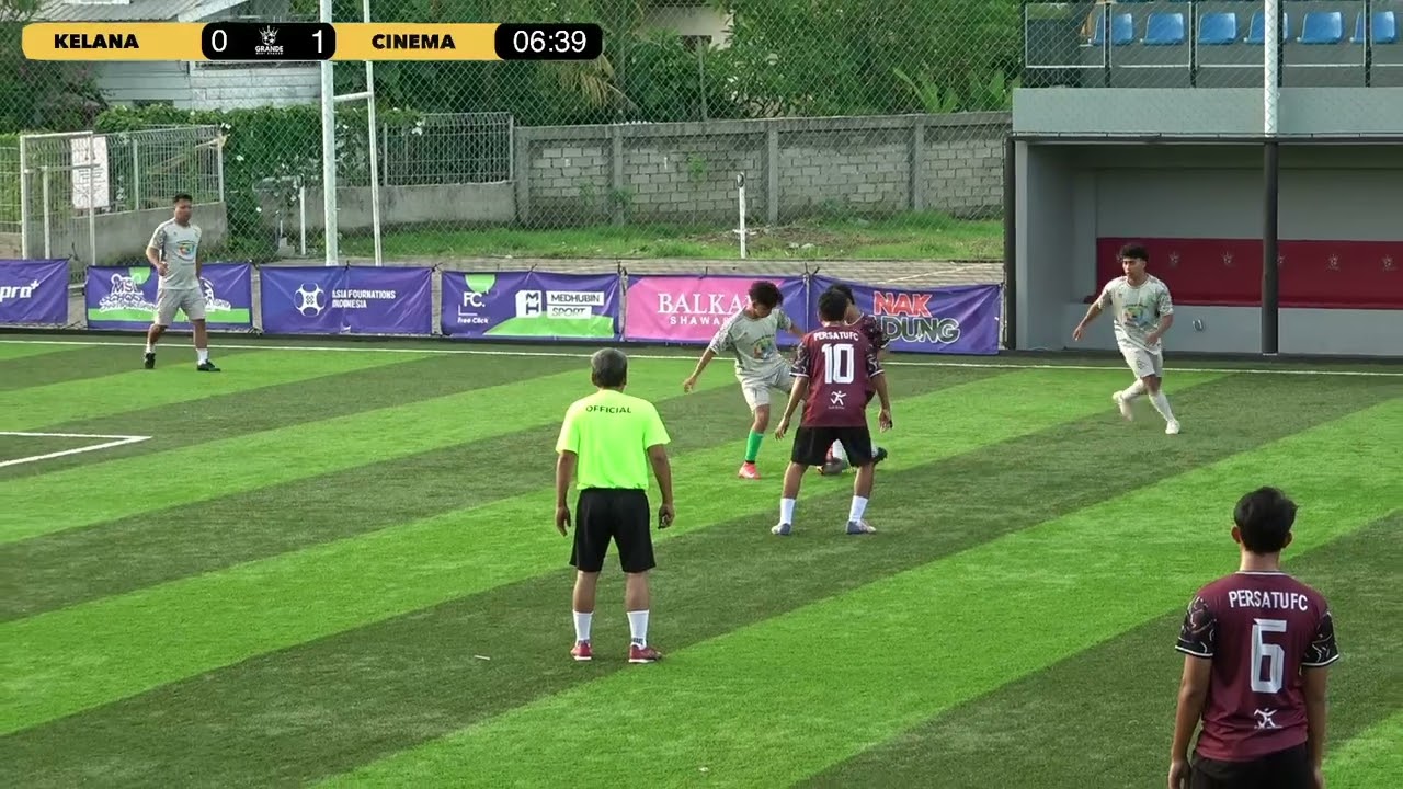 TURNAMENT INTERNAL PERSATU FC ( KELANA VS CINEMA ) 1 GOAL DAN 1 ASSIST 🔥🔥