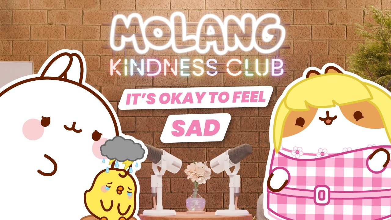 How to always stay POSITIVE? ☀ with Barbara - Molang Kindness Club #1