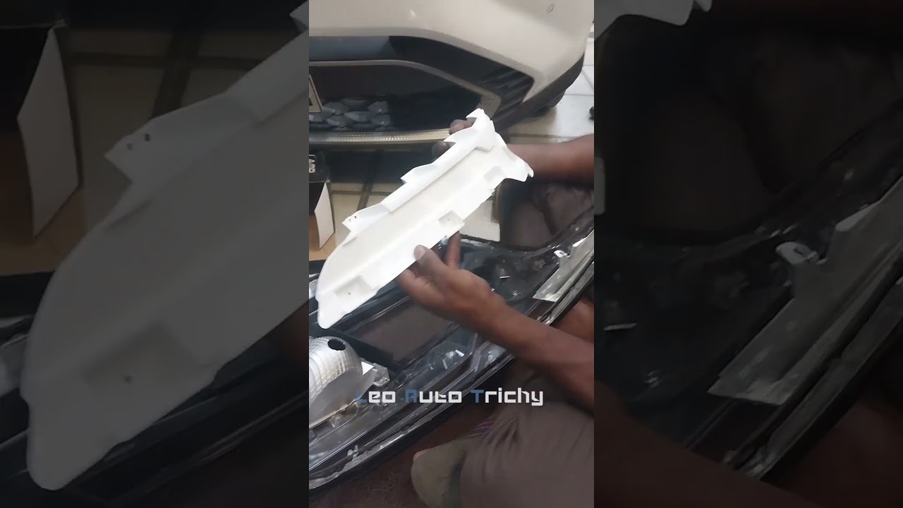 KIA CARENS | Head Light DRL fitting | MODIFIED | LEO AUTO ACCESSORIES #leo #automobile #instapic