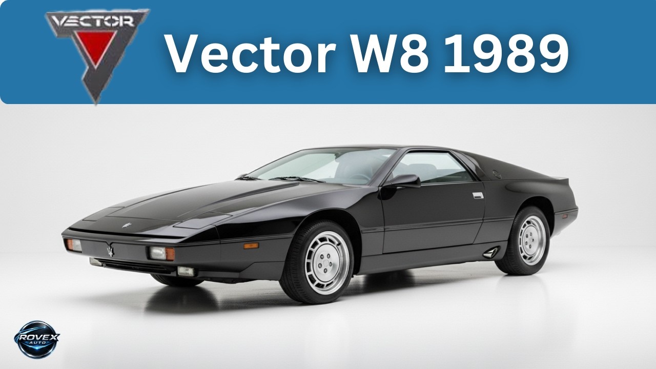 The Vector W8: America Built the World's Most Dangerous Supercar… Then Lost Everything