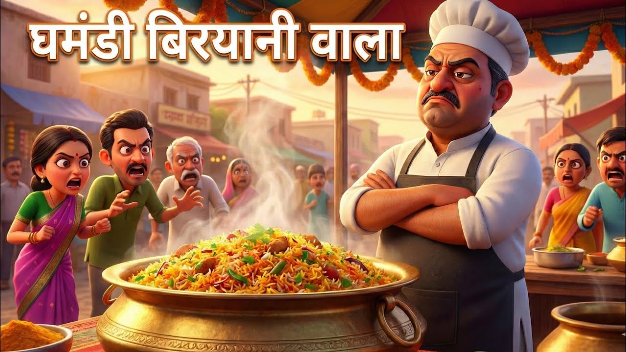 घमंडी बिरयानी वाला | The Arrogant Biryani Seller | hindi stories | moral stories | hindi kahaniya