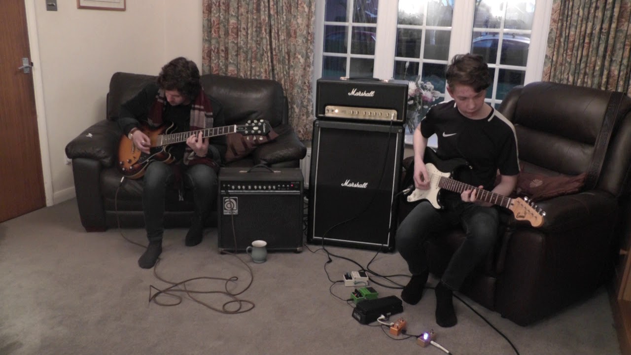 Stuart Davies and Jason Barwick, student and master, Playing KAM by The Brew