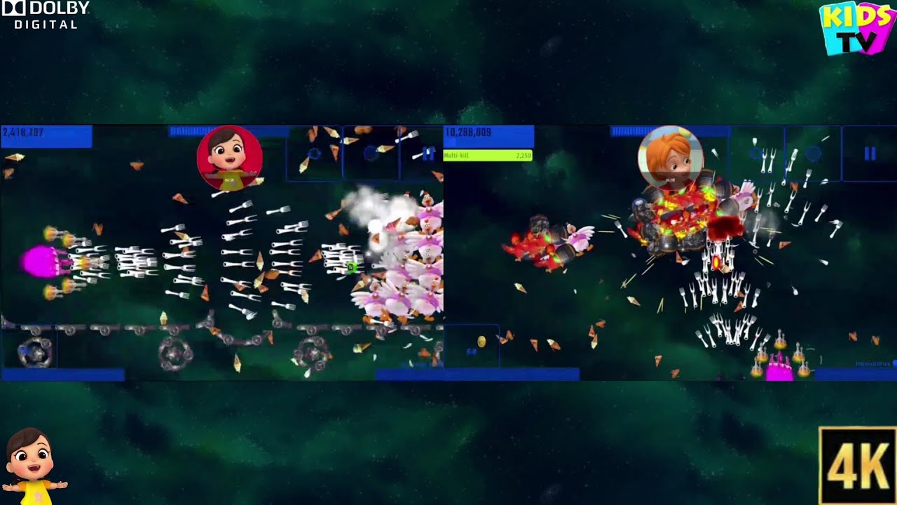 Chicken Invaders Universe Kids TV Random #69: Hard Mission #78 | By Cherry Tree