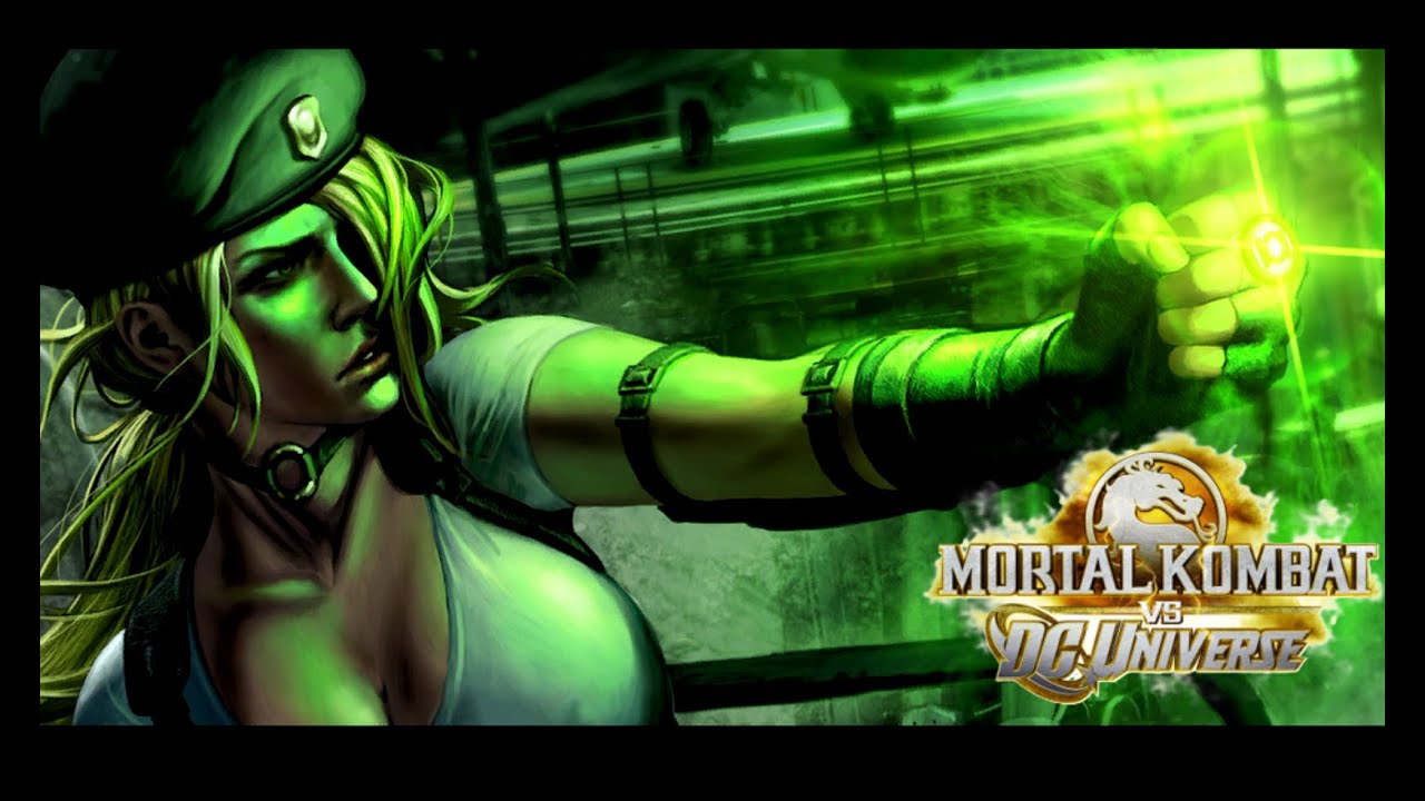 sonya blade vs a mkortal kombat ( mortal kombat vs dc universe