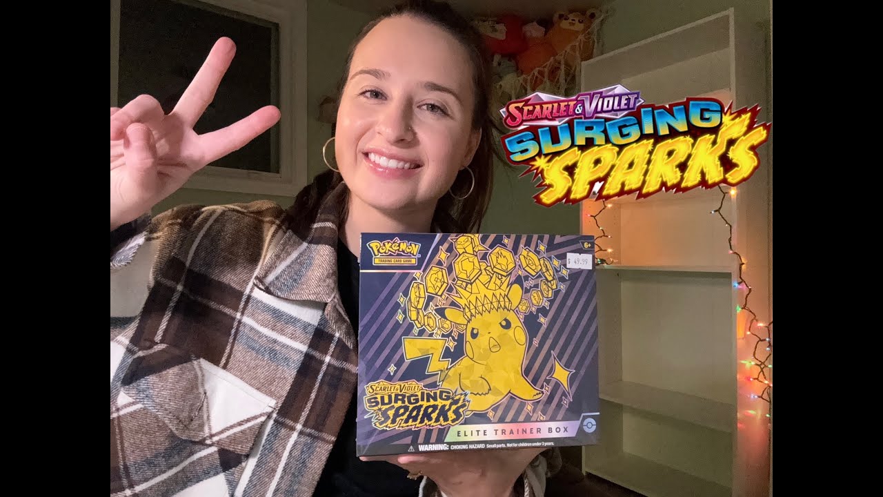 ⚡Pokémon Surging Sparks ETB Opening!⚡