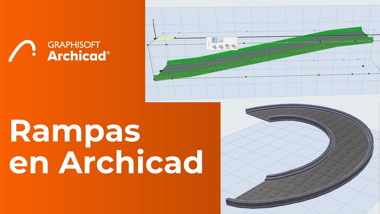 Cómo modelar rampas fácilmente en Archicad