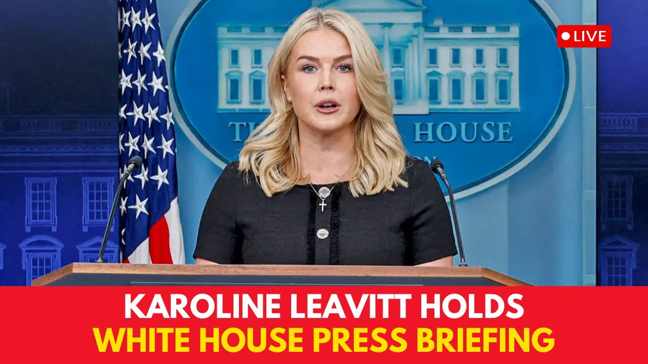 LIVE: Karoline Leavitt Holds Press Briefing I Maduro I Trump I USA