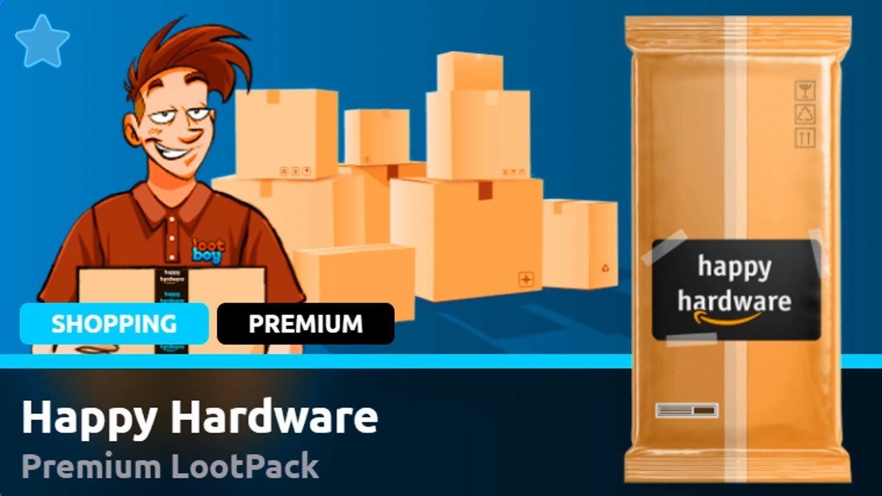 Happy Hardware x10 Lootboy Premium Pack
