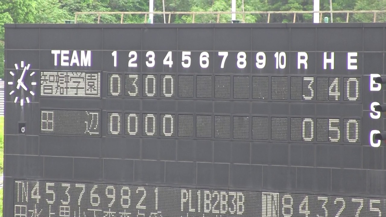 智弁和歌山VS田辺　2017年春季和歌山大会準決勝　昨春の再戦　智弁和歌山2年連続の決勝進出