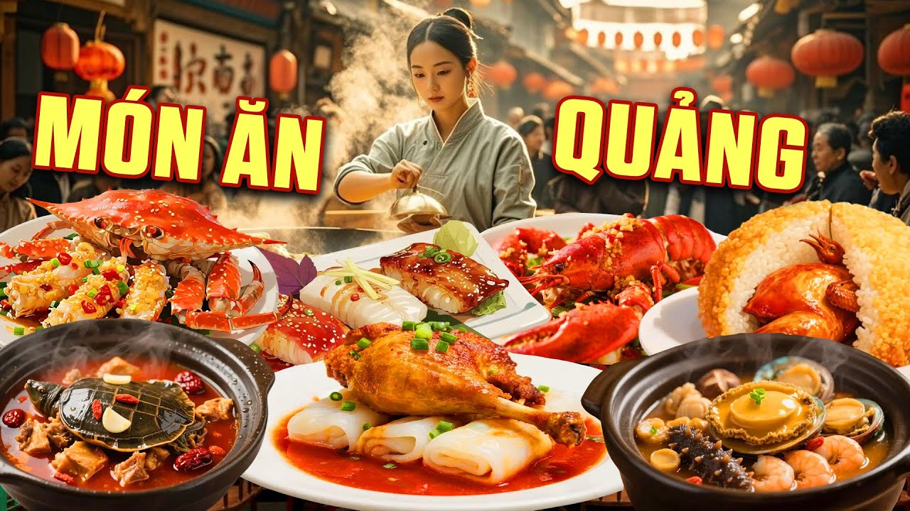 Tất cả món ngon nứt tiếng ở Quảng Đông - Phật Sơn | Khám phá ẩm thực truyền thống Trung Hoa