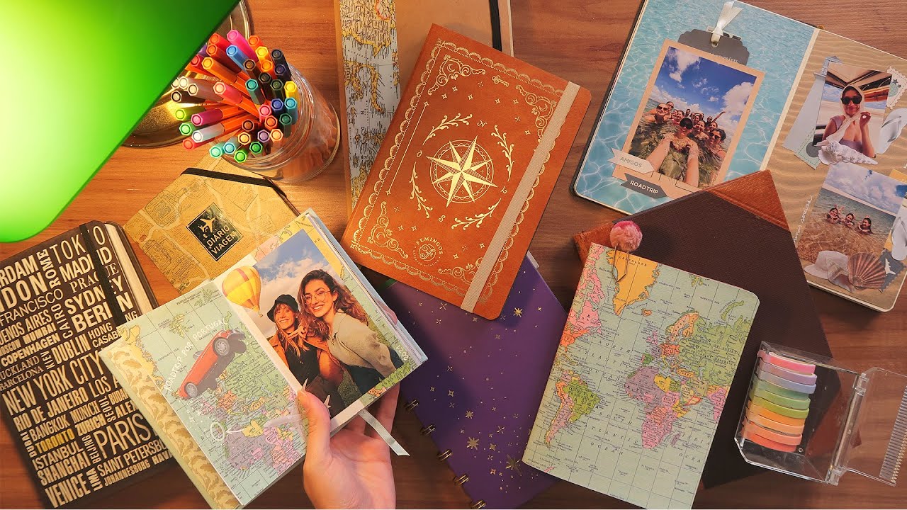 TOUR PELOS MEUS DIÁRIOS DE VIAGEM