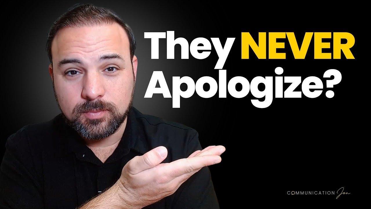 Why Your Partner Never Apologizes (And What to Do)