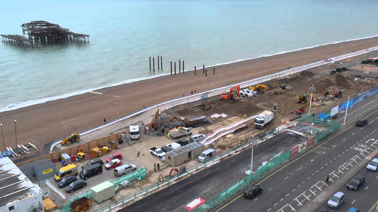 Brighton i360 progress time-lapse