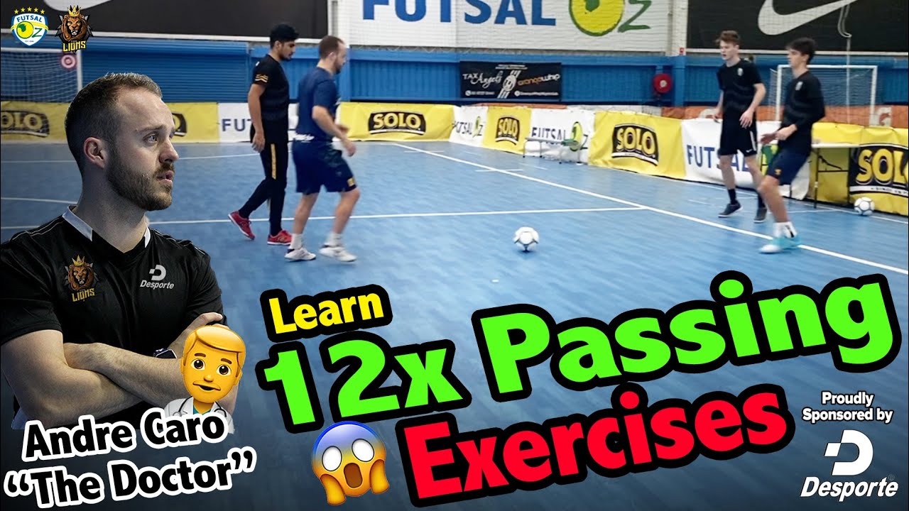 12x Passing exercises for Futsal & Soccer