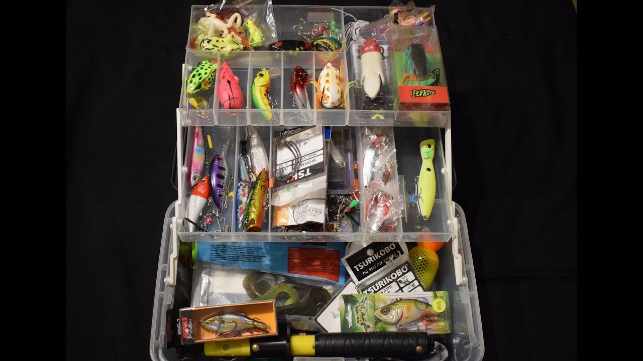 Que hay en mi caja de señuelos