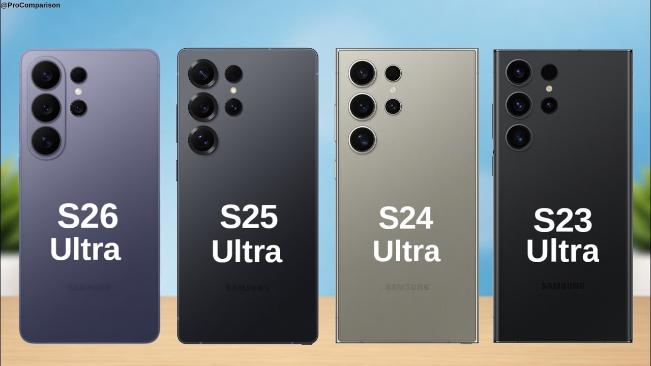 Samsung Galaxy S26 Ultra против Galaxy S25 Ultra против Galaxy S24 Ultra против S23 Ultra || Полн...