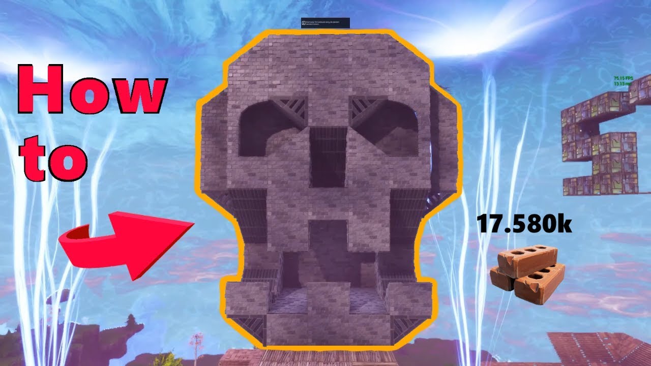 How to build a SKULL - Fortnite stw | Steinholtz