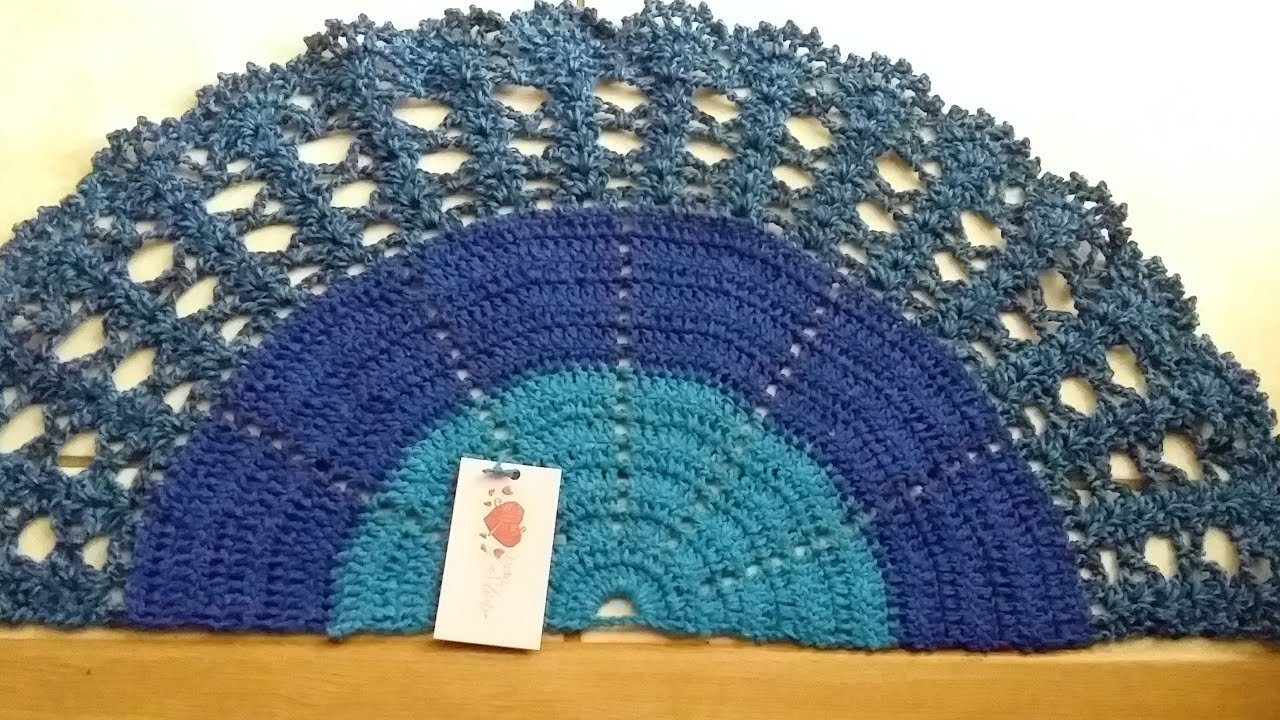 Tapete meia lua Degradê Super econômico Parte 2 #tapeteeconomico  #tapetedegrade #textilpiratininga