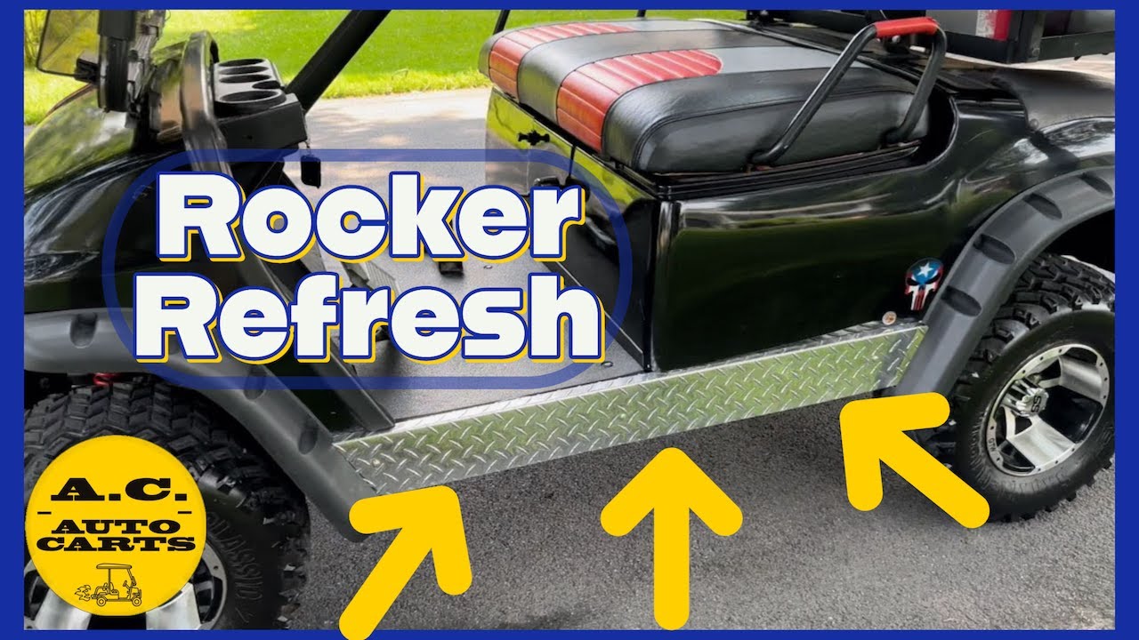 DIY  Diamond Plate Rocker Refresh.