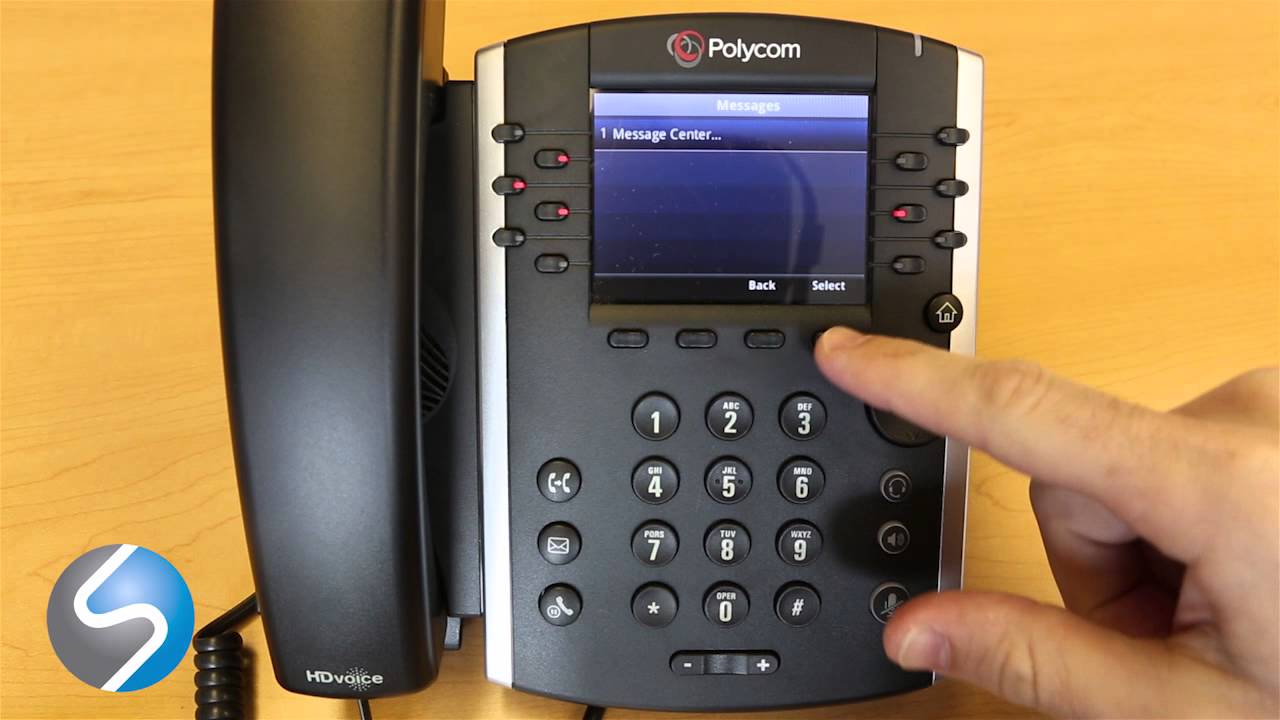 Polycom VVX 400 Voicemail