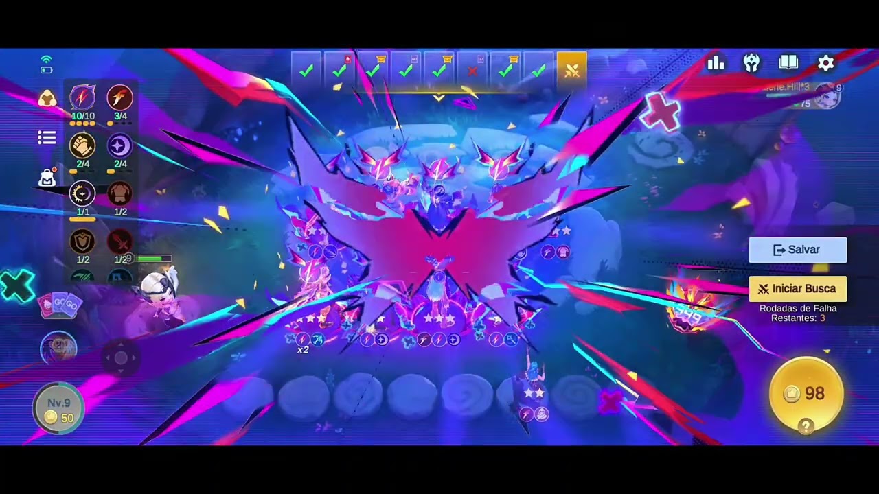 🔥 SINERGIA 10 + CONTADOR 999 NO MAGIC CHESS GO GO😱#magicchess#mobilelegends #magicchessgogo#sinergia