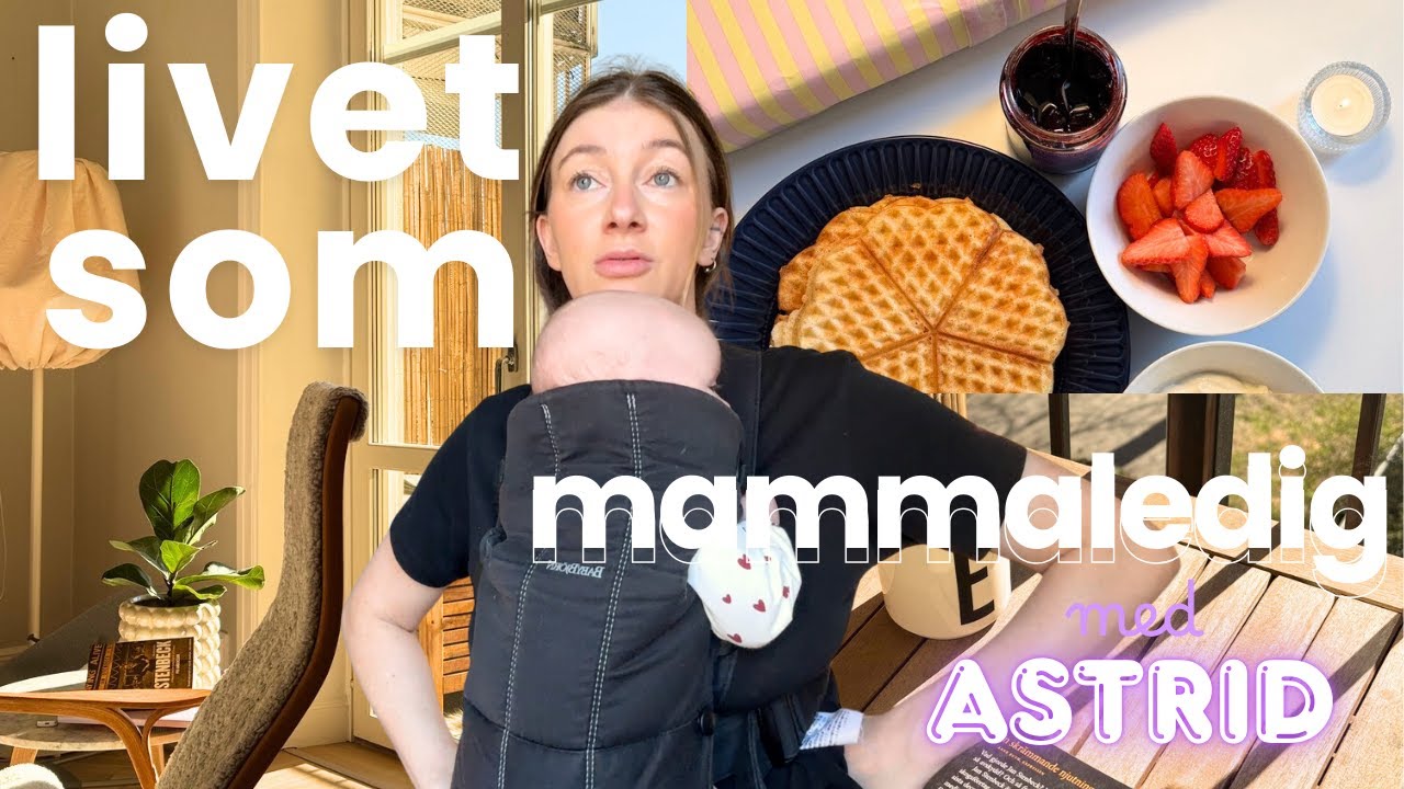 en produktiv dag i livet som nybliven mamma | Stockholm edition ☀️