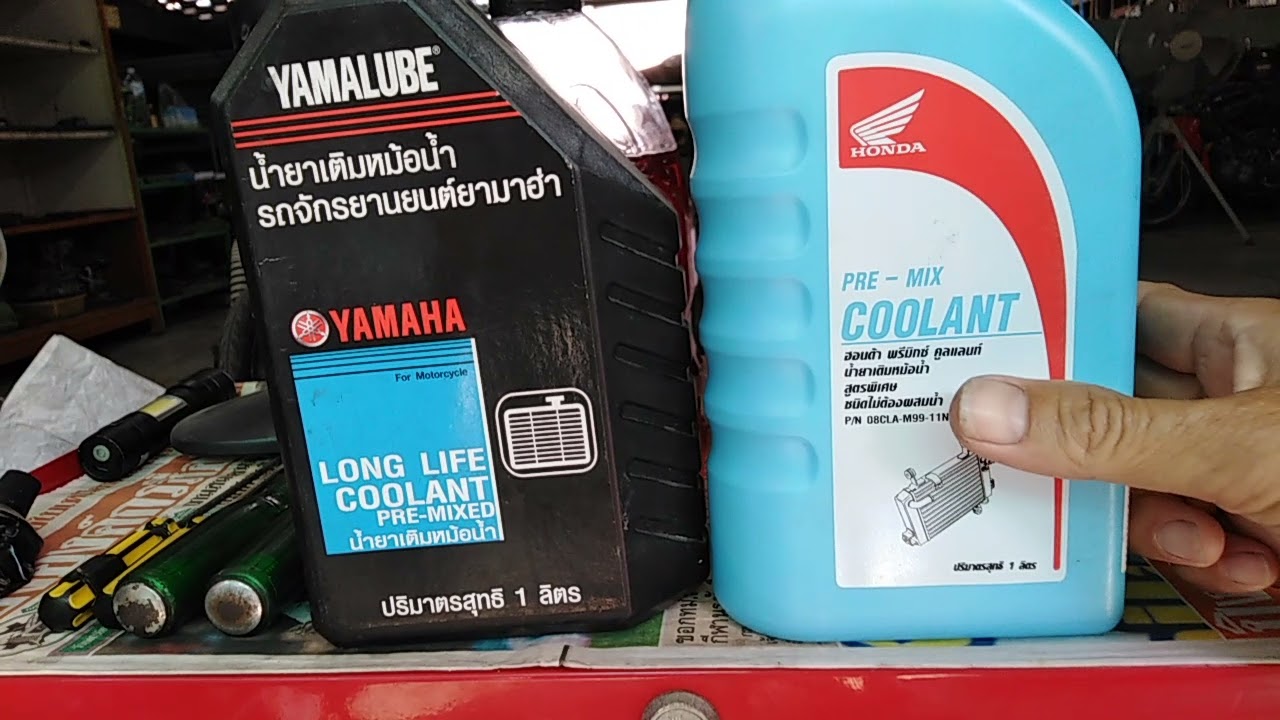 ตรวจสอบน้ำยาหม้อน้ำ​ ถ่ายน้ำยาหม้อน้ำและไล่ลมในระบบ​ YAMAHA​ N​- MAX​