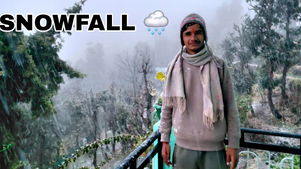 Finally Snowfall After 4 Years 😍