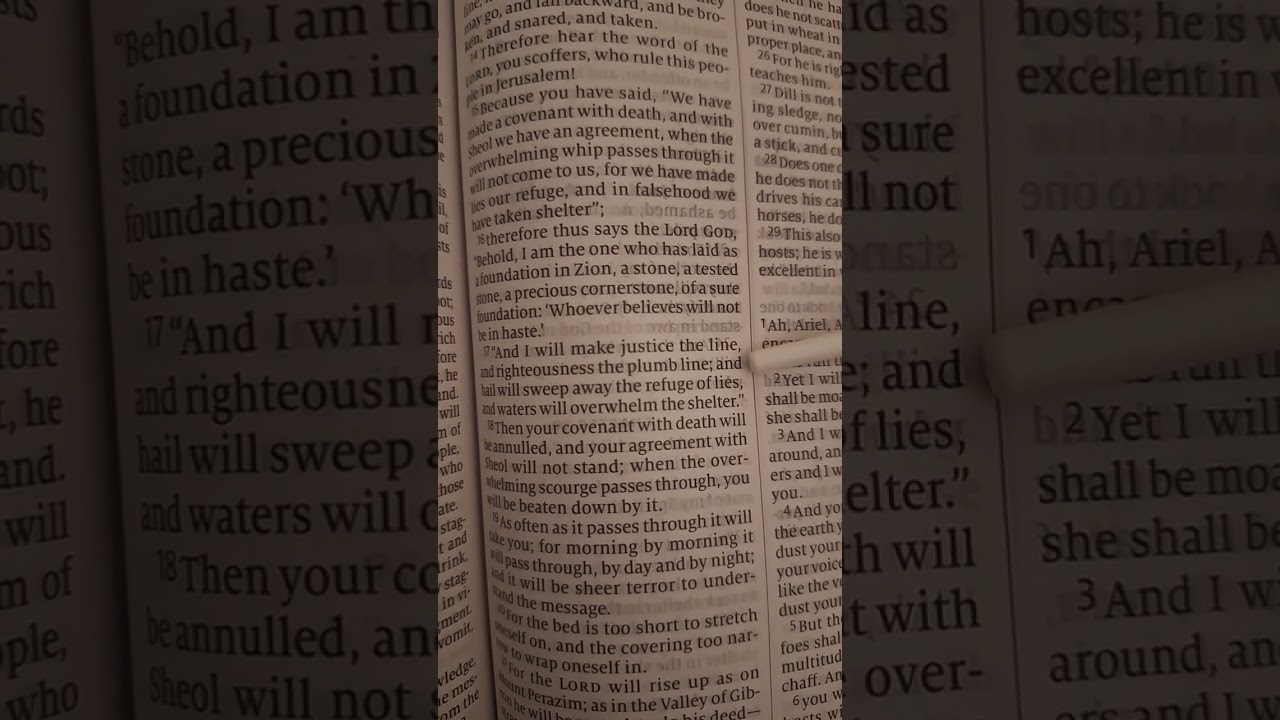 Isaiah 28 #KingJesus