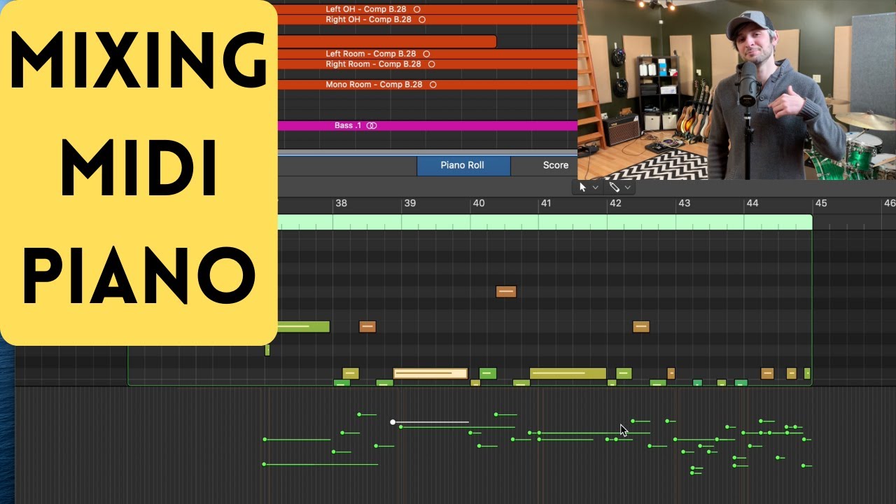 Сведение MIDI-пианино в вашей домашней студии
