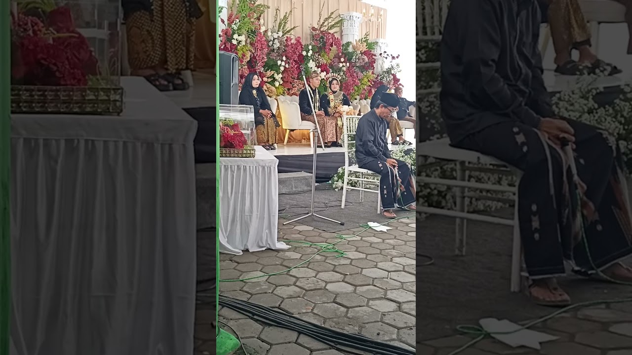 Tilawatil Qur an Ustadz Masruh Al Irsyad acara resepsi pengantin 