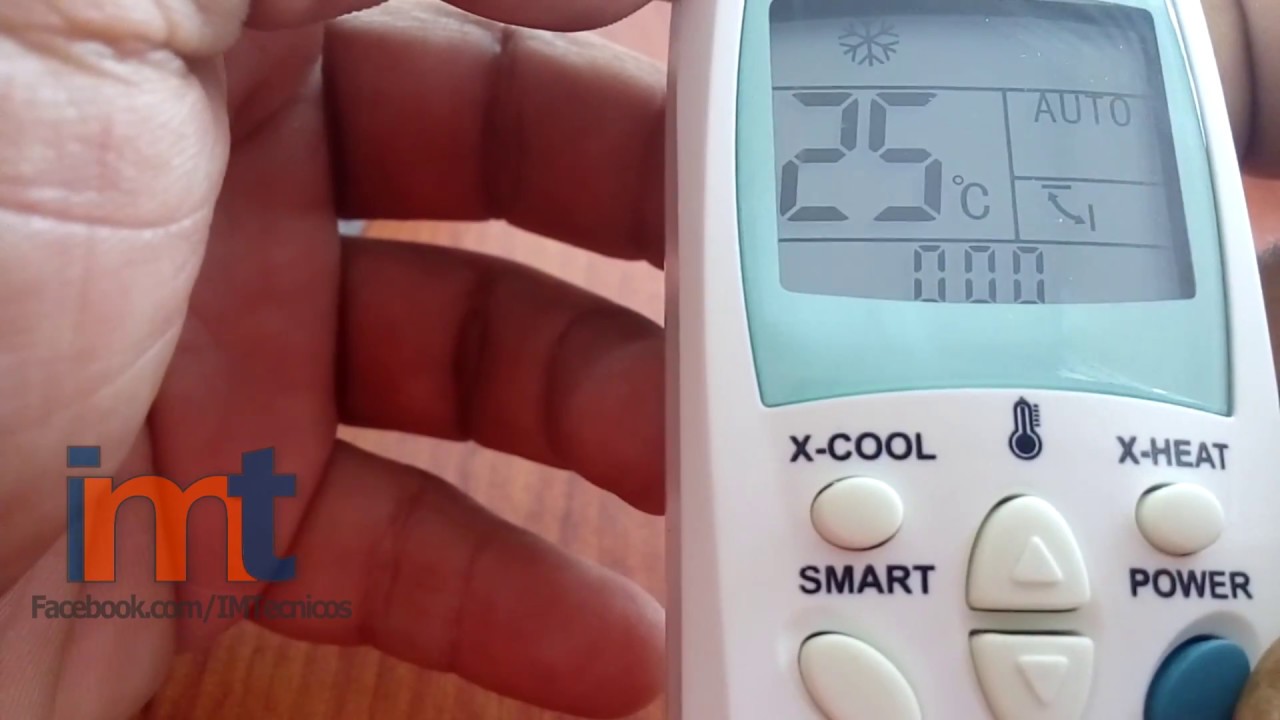 Control universal mirage (Configuracion de codigos) - IMTecnicos